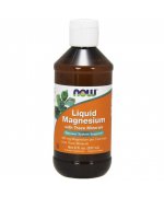 NOW Magnesium (Magnez) liquid 237 ml - Płyn 237ml 