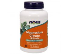 NOW FOODS Magnesium Citrate (Cytrynian Magnezu) 134mg
