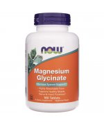 Now Foods Diglicynian Magnezu 100 mg - 180 tabletek - 180 tabletek