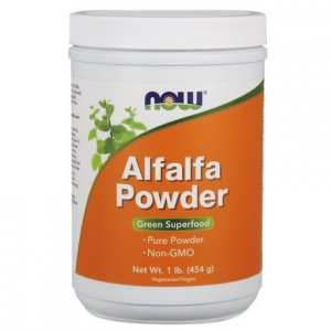 NOW FOODS Alfalfa lucerna siewna proszek 454g