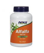 NOW Alfalfa lucerna siewna 650mg - 500 tabletek