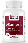 Zein Pharma L-Carnosine, 500mg Karnozyna - 60 kapsułek