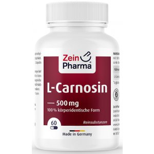 Zein Pharma L-Carnosine, 500mg Karnozyna