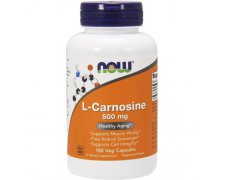 NOW FOODS L-Karnozyna 500mg (β-alanylo-L-histydyna)