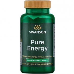 SWANSON Pure Energy (Kofeina, Rhodiola, L-Teanina)