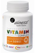 Aliness Premium Vitamin Complex dla dzieci  (do ssania) - 120 tabletek do ssania