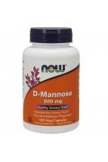 NOW FOODS D-Mannoza 500mg - 120 kapsułek