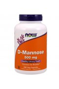 NOW FOODS D-Mannoza 500mg - 240 kapsułek