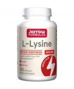 Jarrow Formulas L-lizyna 500mg - 100 kapsułek