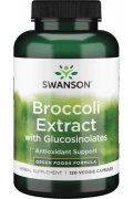 SWANSON Ekstrakt z brokułów Broccoli Extract with Glucosinolates - 120 kapsułek