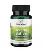 SWANSON Full Spectrum Avena Sativa (Owies zwyczajny) 400mg - 60 kapsułek