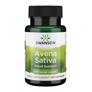 SWANSON Full Spectrum Avena Sativa (Owies zwyczajny) 400mg