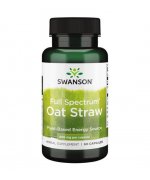 SWANSON Full Spectrum Oat Straw (Owies) 400mg - 60 kapsułek