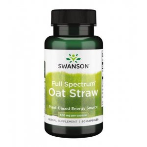 SWANSON Full Spectrum Oat Straw (Owies) 400mg