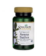 SWANSON Full Spectrum Avena Sativa (Owies zwyczajny) 400mg - 60 kapsułek