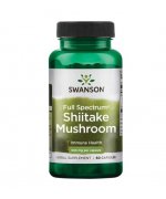 Swanson grzyby Shiitake 500mg - 60 kapsułek