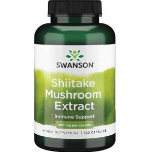 Swanson Shiitake Mushroom Extract, 500mg