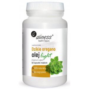 Aliness Dzikie Oregano olej light do rozgryzania 100% naturalny