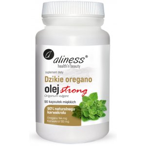 Aliness Dzikie oregano olej STRONG 100% naturalny 