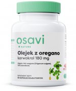 Osavi Olejek z Oregano Karwakrol, 180mg - 60 kapsułek