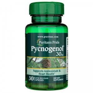 Puritan's Pride Pycnogenol 30mg 30 kapsulek