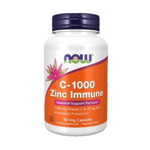 Now Foods C-1000 Zinc Immune - układ odpornościowy