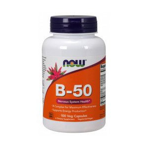 Now Foods Witamina B-50 - Kompleks Witamin B