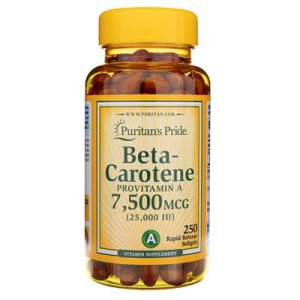 PURITAN'S PRIDE Beta Karoten 25000IU