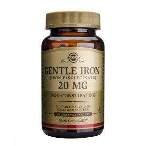Solgar Gentle Iron, chelat aminokwasowy 