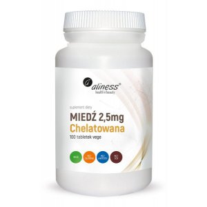 ALINESS Miedź Chelatowana 2,5 mg