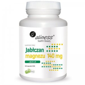 ALINESS Jabłczan magnezu z B6 140mg